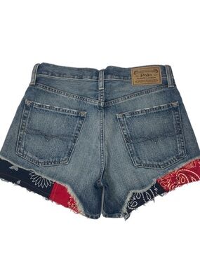 Polo Ralph Lauren The Crosby Relaxed Denim Cut Off Shorts